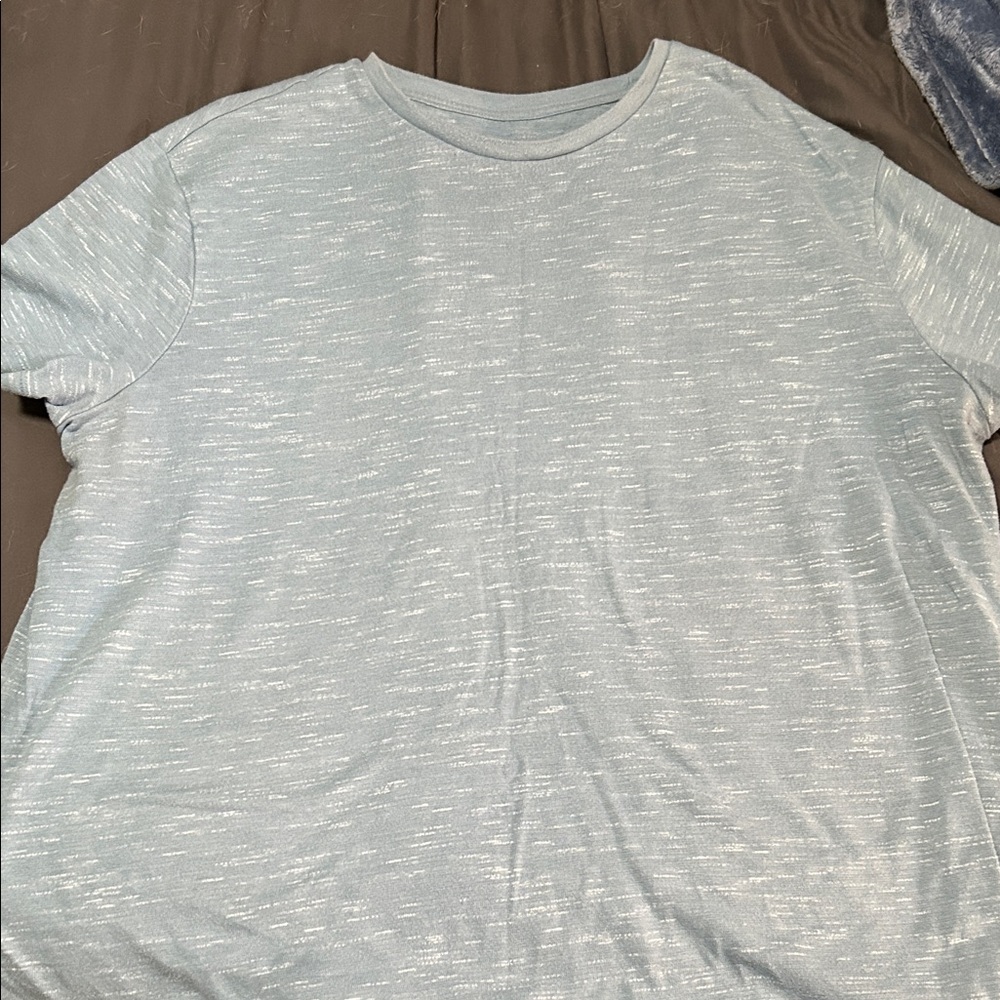 Heather blue tshirt